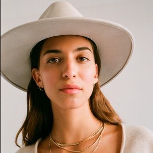 Free People Wythe Leather Band Felt Hat
